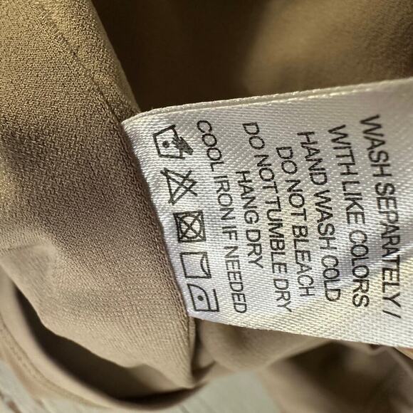 Lovers and Friends Encore Cut Out Neutral Taupe Maxi Party Dress Size Medium - Picture 6 of 10